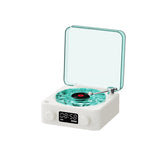 Retro Vinyl-Style Bluetooth Speaker (Bluetooth 5.0, 5W)